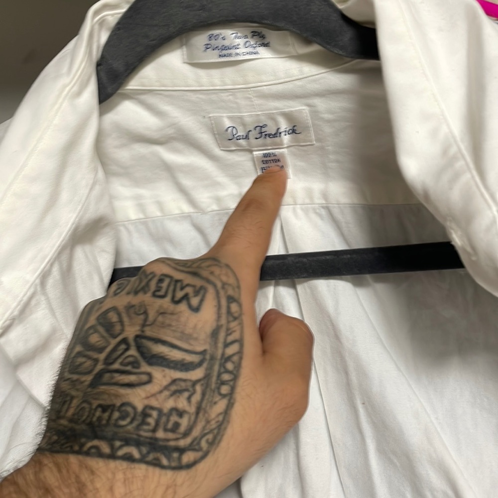 Like new worn once on a business occasion.